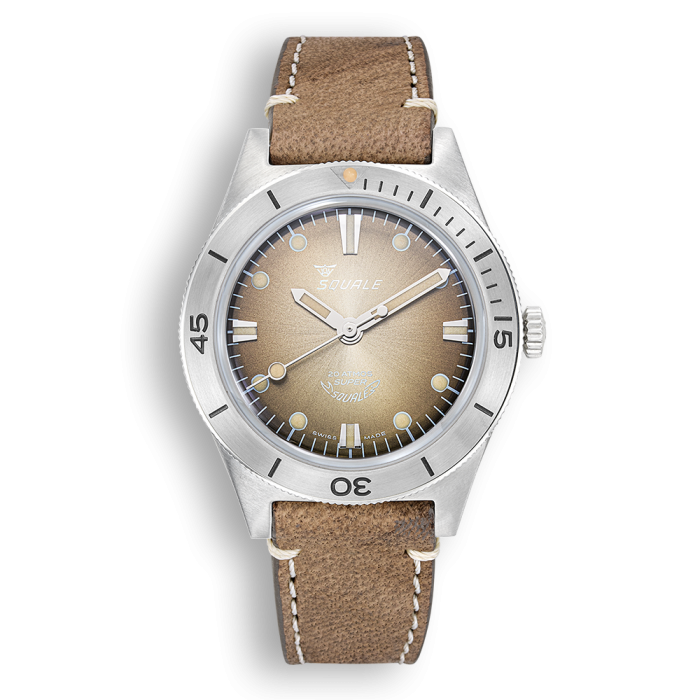 Squale Super-Squale Sunray Brown Leather SUPERSSBW.PBW