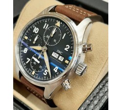 IWC Pilot's Watch Chronograph Spitfire black dial vintage NEW IW387903