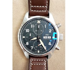 IWC Pilot's Watch Chronograph Spitfire black dial vintage NEW IW387903