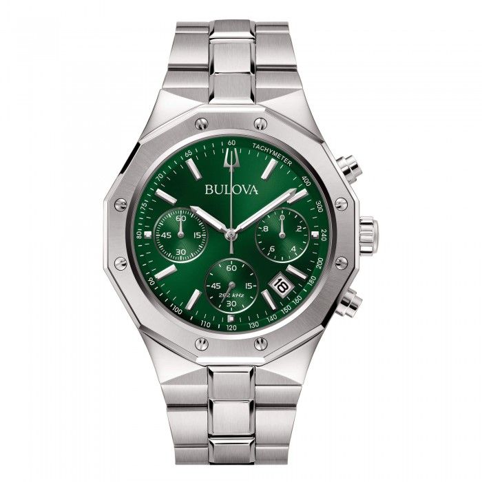 Bulova Octagon Green 96B409