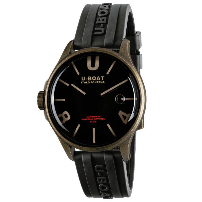 U-Boat Darkmoon 40mm bk brown vintage 9549