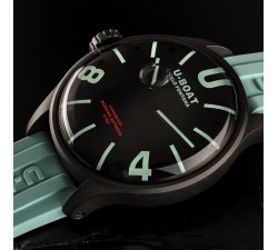 U-Boat Darkmoon 44mm Bk Aquamarine PVD 9526/A