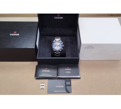 Tudor Heritage Chrono Blue Montecarlo Unworn M70330B