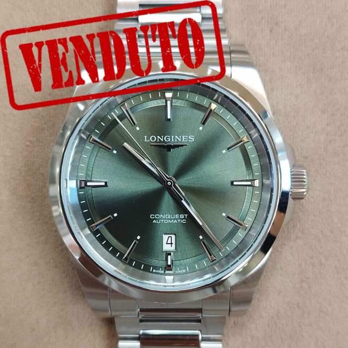 Longines Conquest Automatic Green 41 L3.830.4.02.6