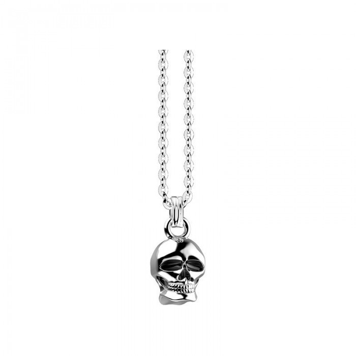 Collana Zancan in argento 925 con pendente teschio ESC144