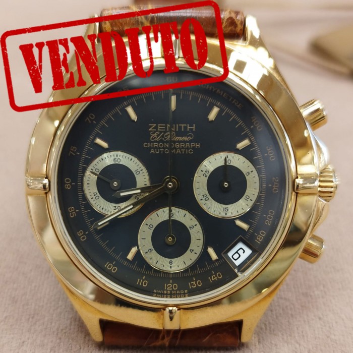 Zenith El Primero Chronograph Bolognese NOS very rare 06.0062.400