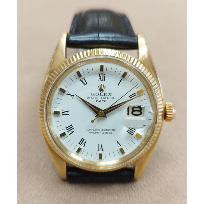 Rolex Oyster Perpetual Date 18Kt gold Vintage 1503