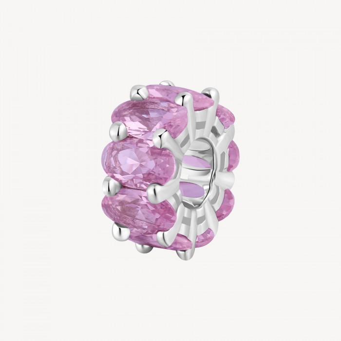 Ciondolo Brosway in argento 925 con zirconia rosa FVP01