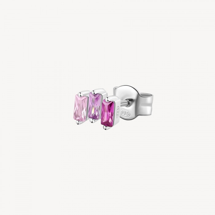 Orecchino Brosway in argento 925 con zirconia rosa FVP06