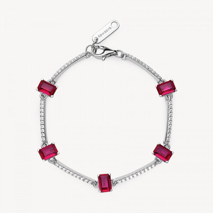 Bracciale Brosway in argento 925 con zirconia ruby FPR04