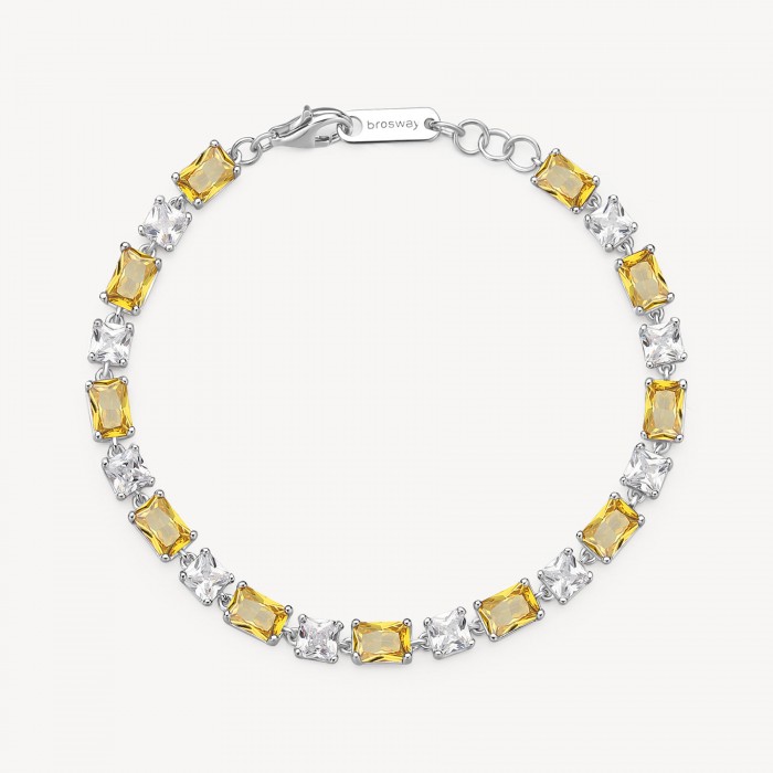 Bracciale Brosway in argento 925 con zirconia energy yellow FEY15