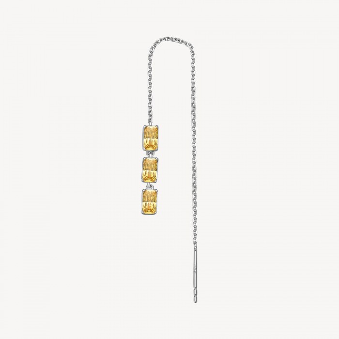 Orecchino Brosway in argento 925 con zirconia energy yellow FEY12