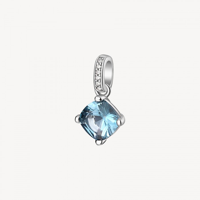 Pendente Brosway in argento 925 con zirconia light blue FCL18