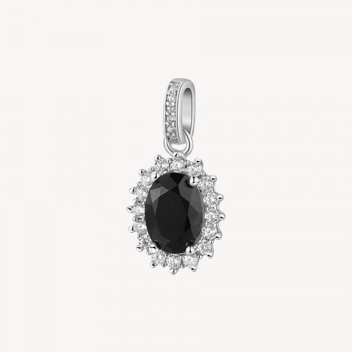 Pendente Brosway in argento 925 con zirconia mistery black FMB12