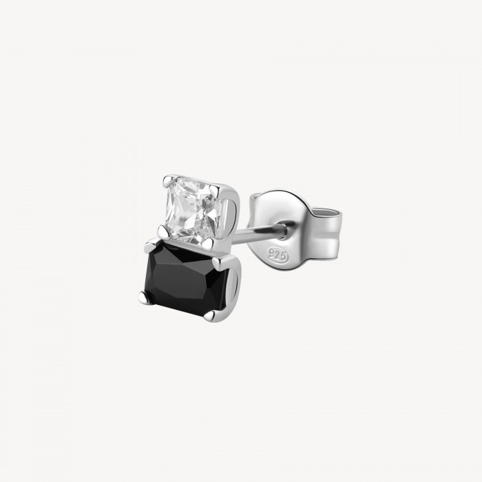 Orecchino Brosway in argento 925 con zirconia mistery black FMB07