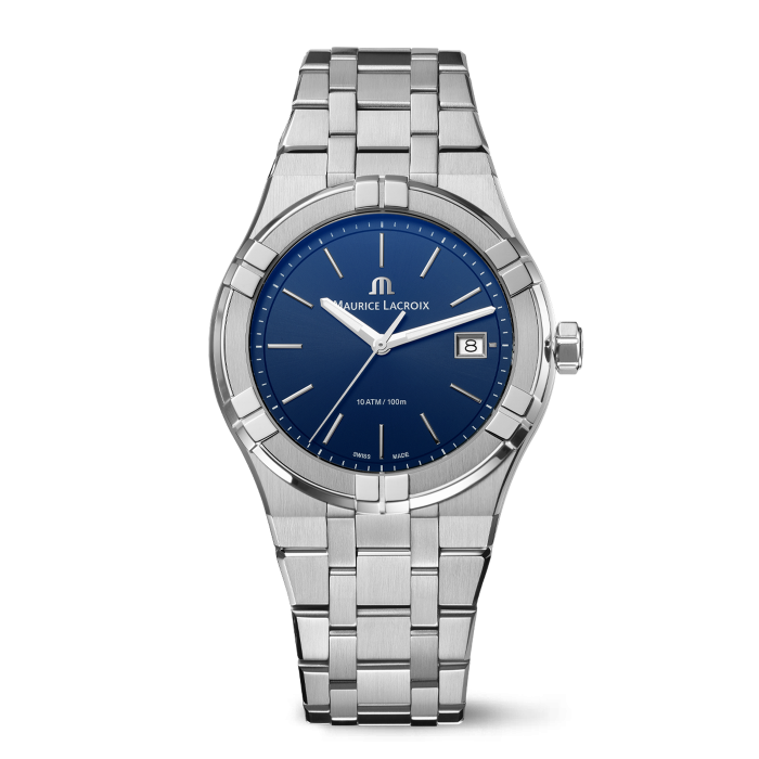 Maurice Lacroix AIKON Quartz blu 40mm AI1108-SS002-430-1