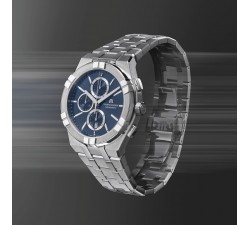 Maurice Lacroix AIKON Quartz Chronograph blu 42mm AI1118-SS002-430-1