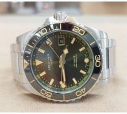 Longines HydroConquest GMT 41mm Green L3.790.4.06.6