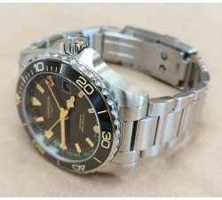 Longines HydroConquest GMT 41mm Green L3.790.4.06.6