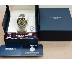 Longines HydroConquest GMT 41mm Green L3.790.4.06.6