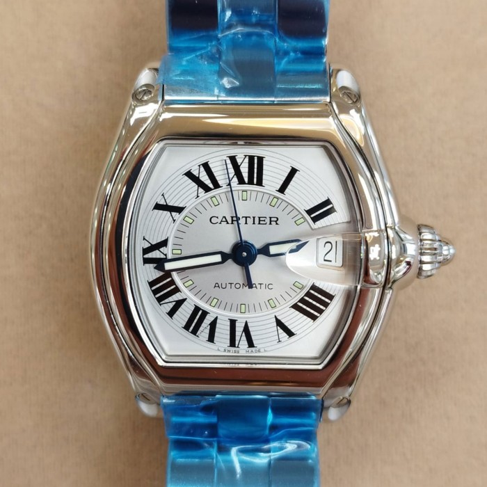 Cartier Roadster NOS con pellicole Special Box doppio cinturino 2510