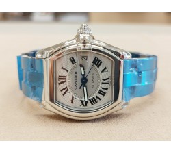 Cartier Roadster NOS con pellicole Special Box doppio cinturino 2510