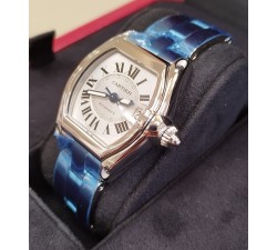 Cartier Roadster NOS con pellicole Special Box doppio cinturino 2510