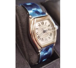 Cartier Roadster NOS con pellicole Special Box doppio cinturino 2510