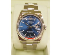 Rolex Datejust 36 Never Polished Blue Dial 116234