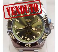 Longines HydroConquest GMT 41mm Green L3.790.4.06.6