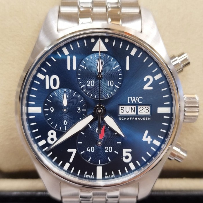 IWC Pilot's Chronograph 41 Blue NEW IW388102