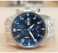 IWC Pilot's Chronograph 41 Blue NEW IW388102