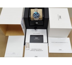 IWC Pilot's Chronograph 41 Blue NEW IW388102