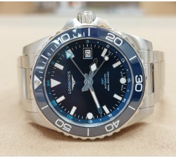 Longines HydroConquest GMT 41mm Blue L3.790.4.96.6