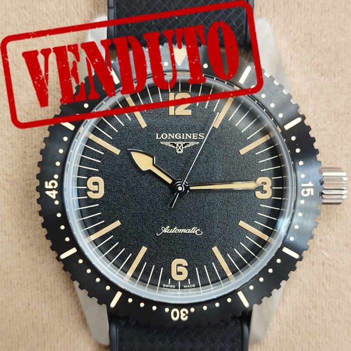 Longines Skin Diver Rubber L2.822.4.56.9