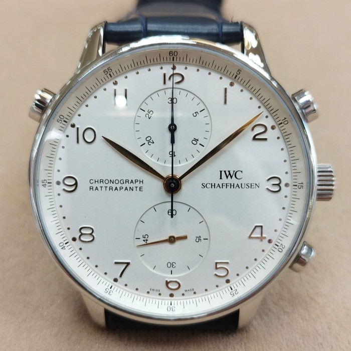 IWC Portoghese Chronograph Rattrapante Full set IW3712