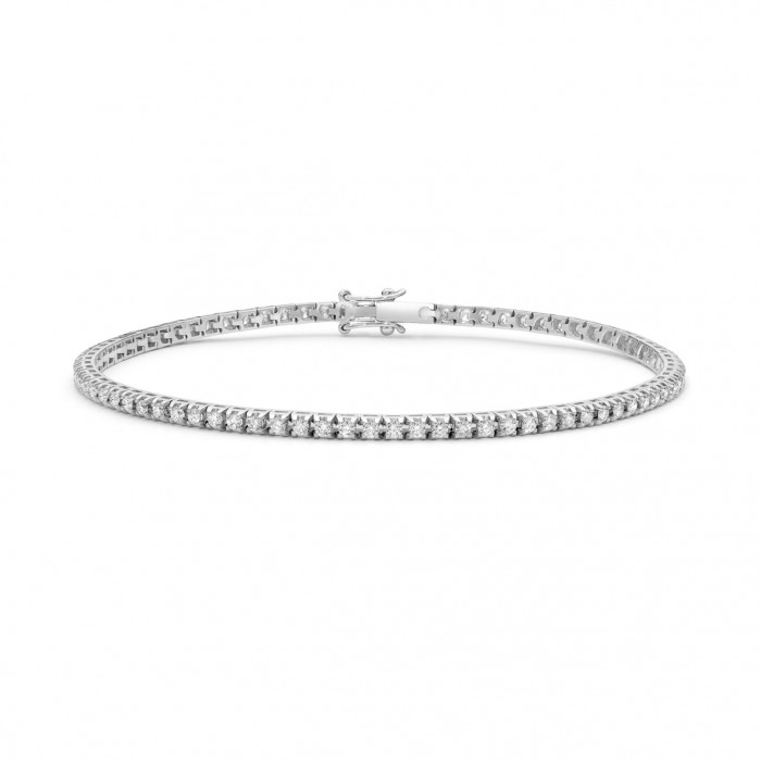 Bracciale Tennis con diamanti in oro 18Kt DFBF9911.054_18 DonnaOro Jewels