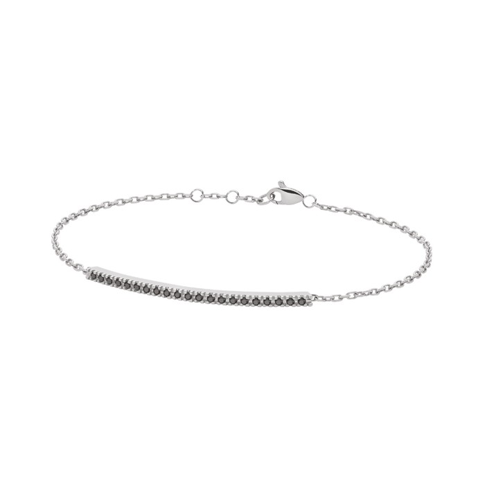 Bracciale barretta con diamanti in oro 18Kt BACKSPIN PHBF9560 DonnaOro PADDLE