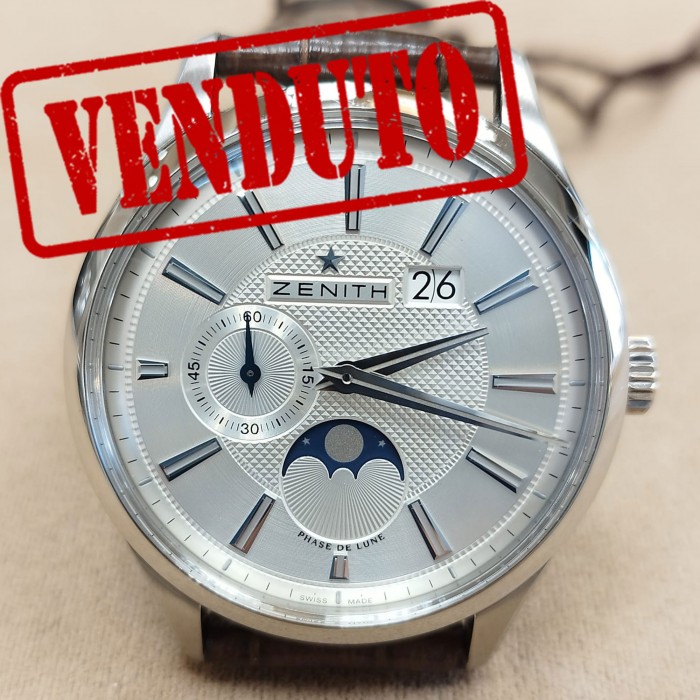 Zenith Captain Moonphase Elite Grande Date NOS full set 03.2140.691/02.C498