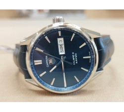 TAG Heuer Carrera Calibre 5 Day Date Blu NEW WAR201E.FC6292