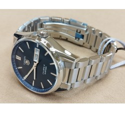 TAG Heuer Carrera Calibre 5 Day Date Blue NEW WAR201E.BA0723