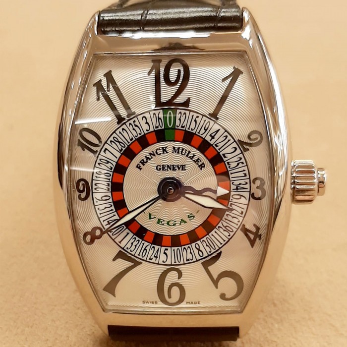 Franck Muller Vegas white gold 18kt 5850