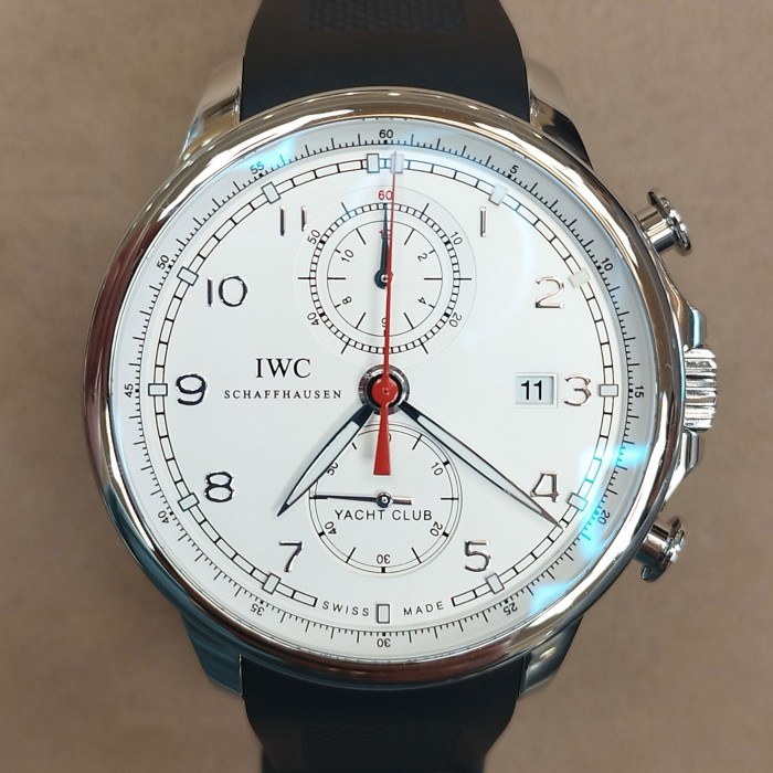 IWC Portuguese Yacht Club Chronograph Flyback Full set Like new IW390206