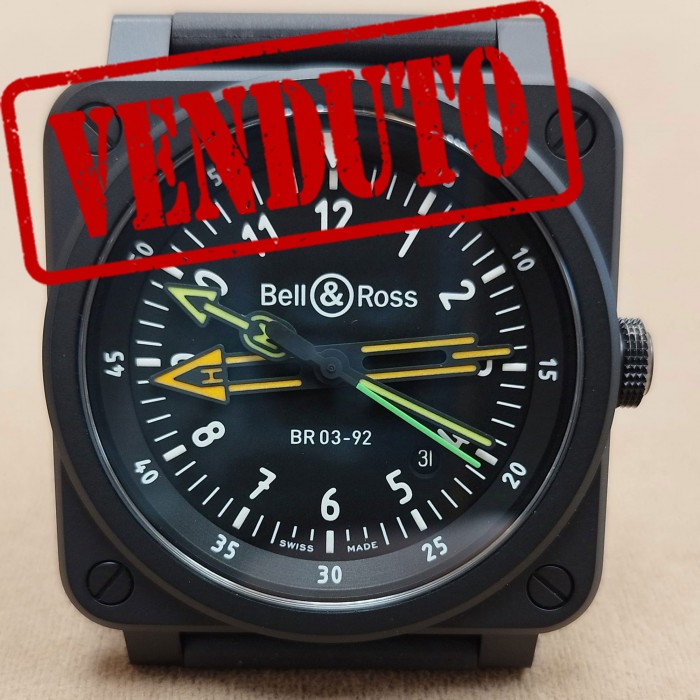 Bell & Ross BR 03-92 Ceramic Radiocompass Limited Edition BR0392-RCO-CE/SRB