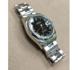 Rolex Datejust 36 Black Roman 2007 Full Set 116200