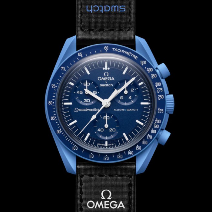 Swatch x Omega Mission to Neptune SO33N100