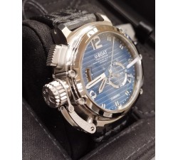 U-Boat Chimera 46mm Ss Blue Limited Edition Official Dealer 9602