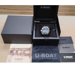 U-Boat Chimera 46mm Ss Blue Limited Edition Official Dealer 9602