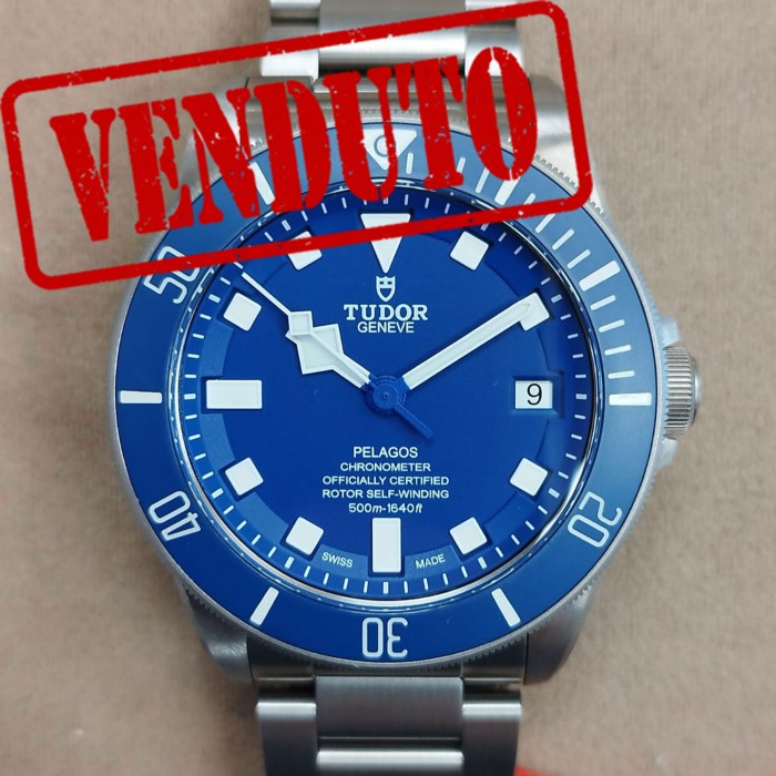 Tudor Pelagos 42 Blue Titanium NEW M25600TB