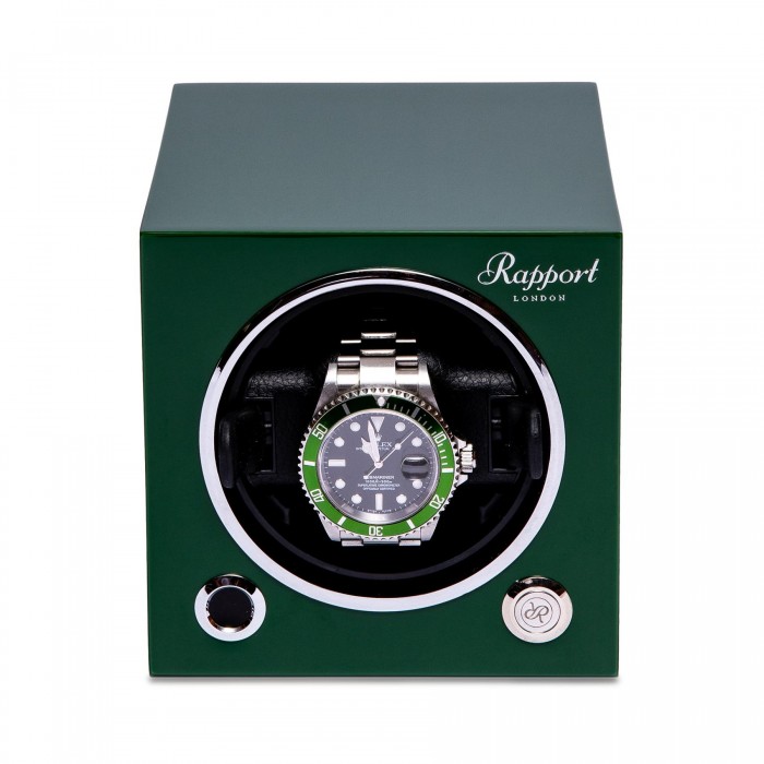 Evo Single Watch Winder Verde Evo24 Rapport London